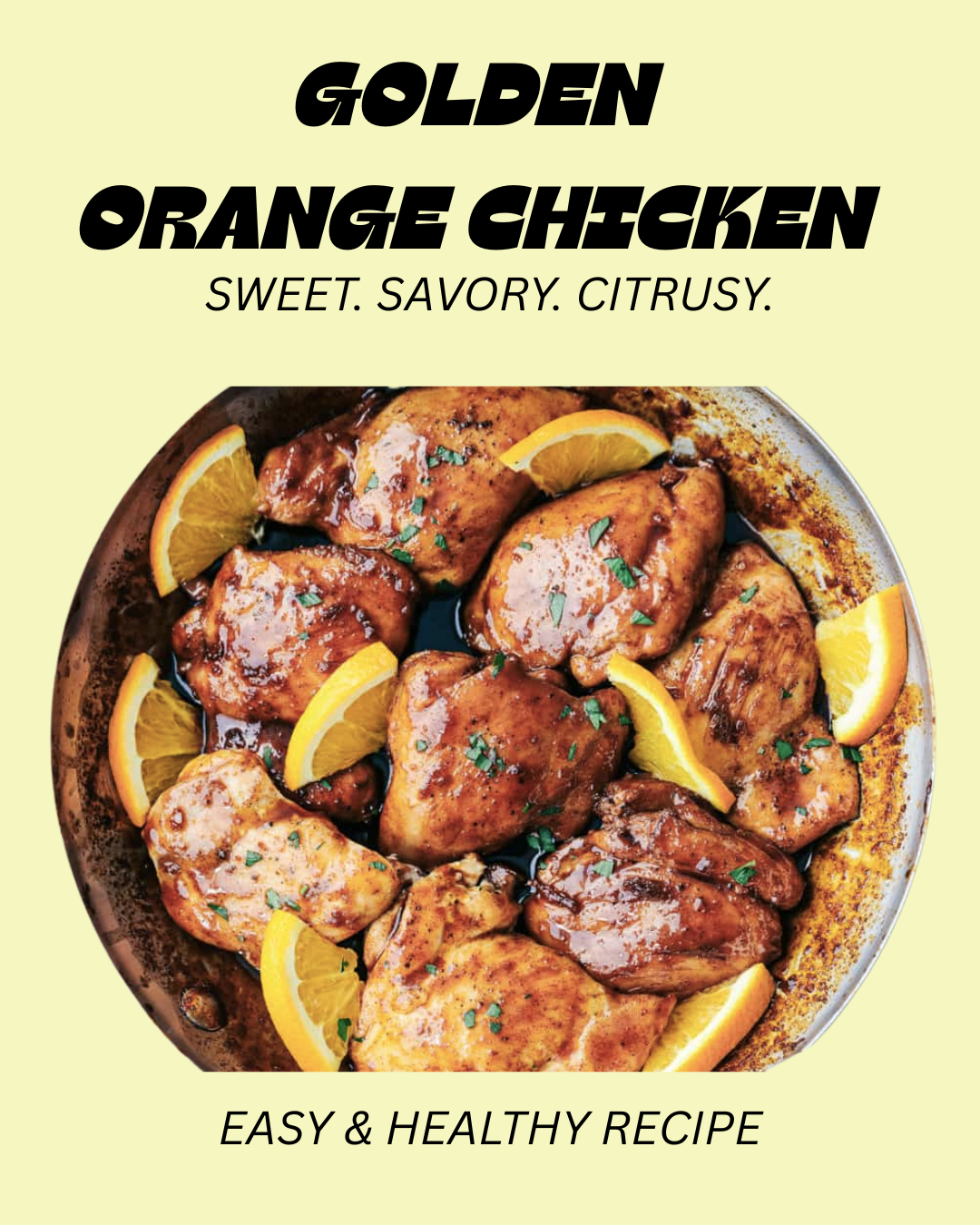 GOLDEN ORANGE CHICKEN