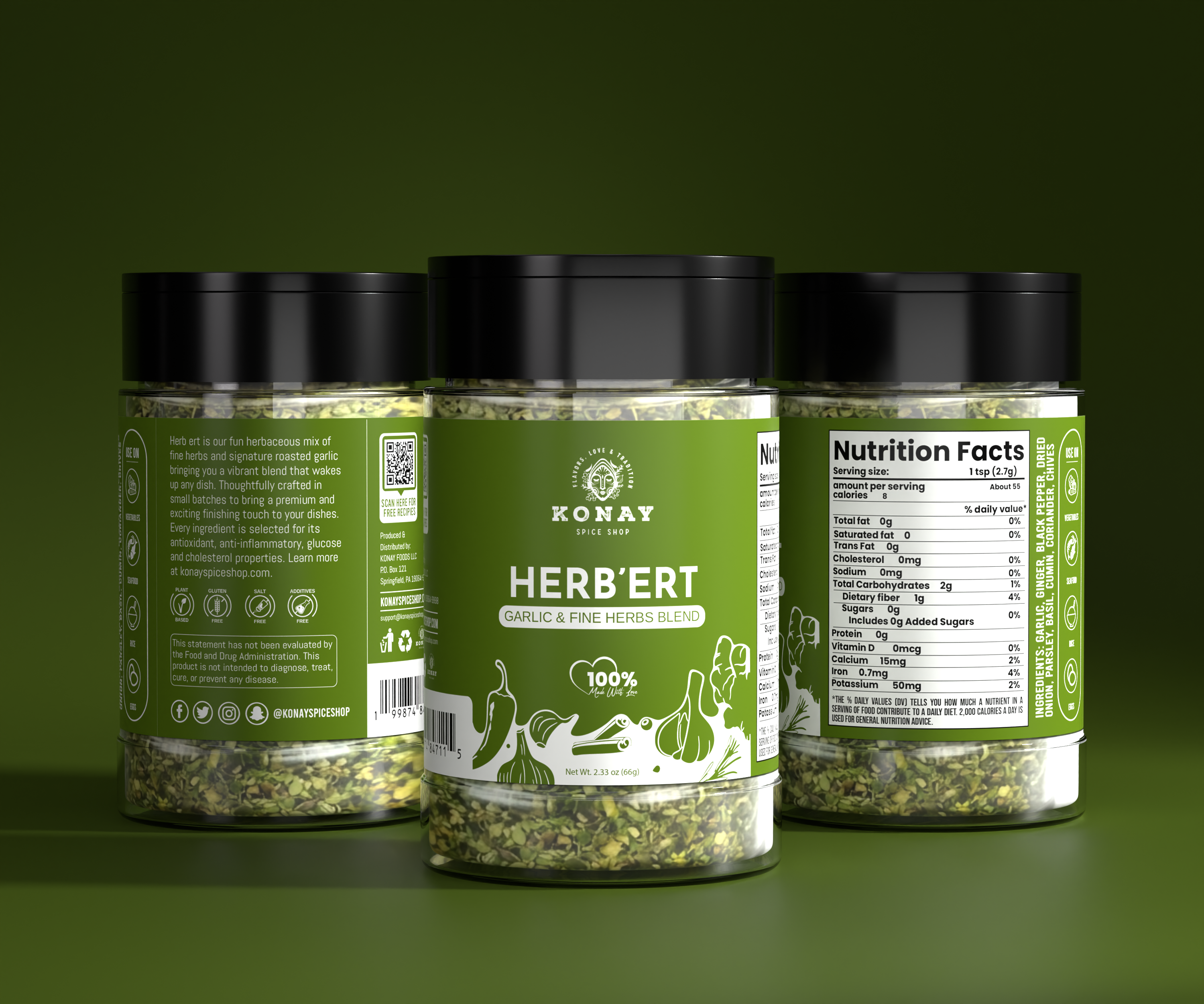 Herb'Ert - Fresh. Herbaceous. Versatile.